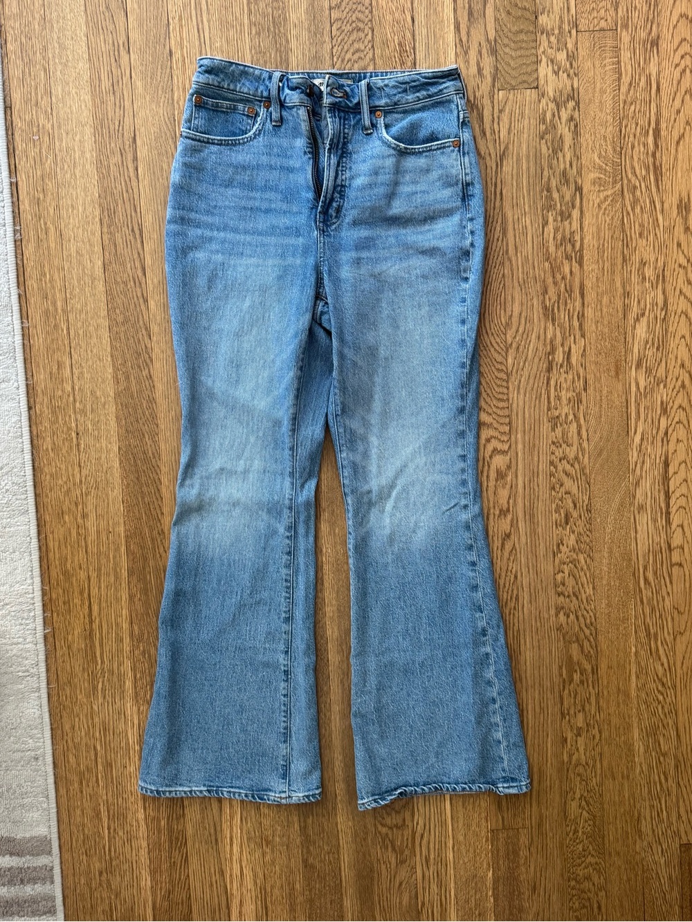 Madewell Curvy Perfect Vintage Flare Jean - Picture 3 of 5